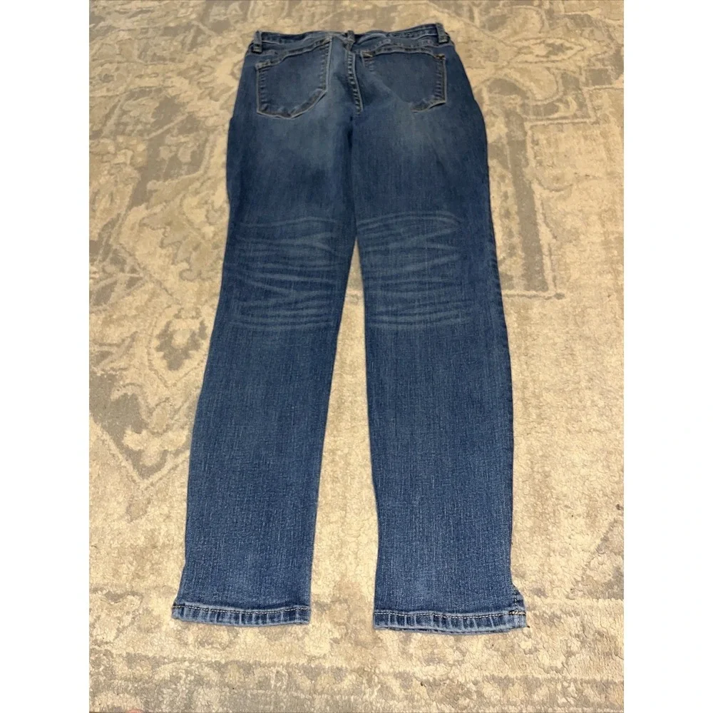 VIGOSS MARLEY Super Skinny Sz 24 X‎ 26 Jeans Mid-Rise Stretch Blue Denim